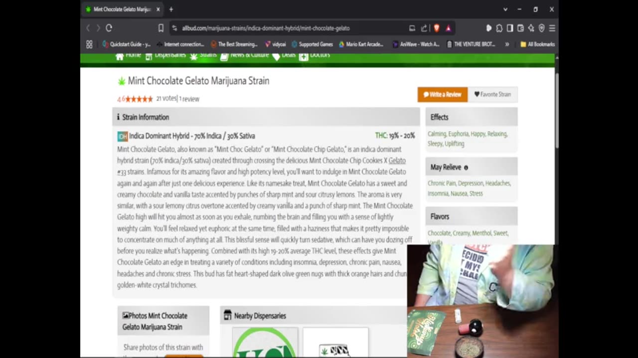 Prof.Grass Reviews: Mint Chip Gelato