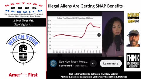 Melanie King, YouTuber, Highlights Illegals ARE Getting SNAP Benefits