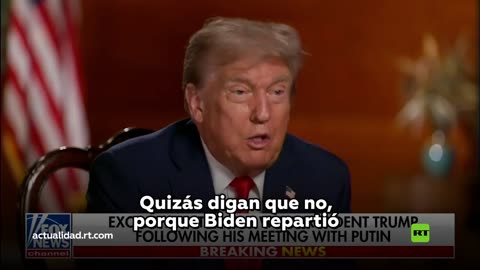 Trump sobre Putin: “Es duro como el acero”