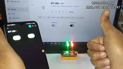 Blynk 2.0 with Esp8266 Nodemcusetup web dashboard and APP, LED Control iot LED by Manmohan Pal