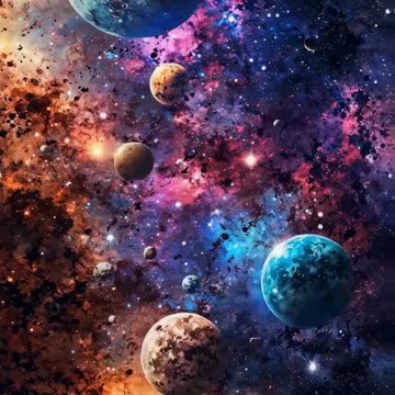 Galaxy wallpaper Anime scenery wallpaper Space art wallpaper