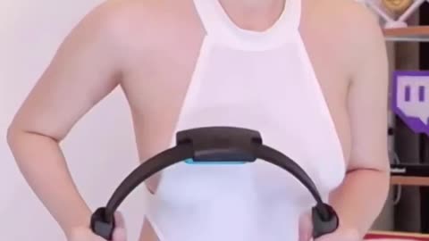 Ring Fit that's good for your eyes and body.
