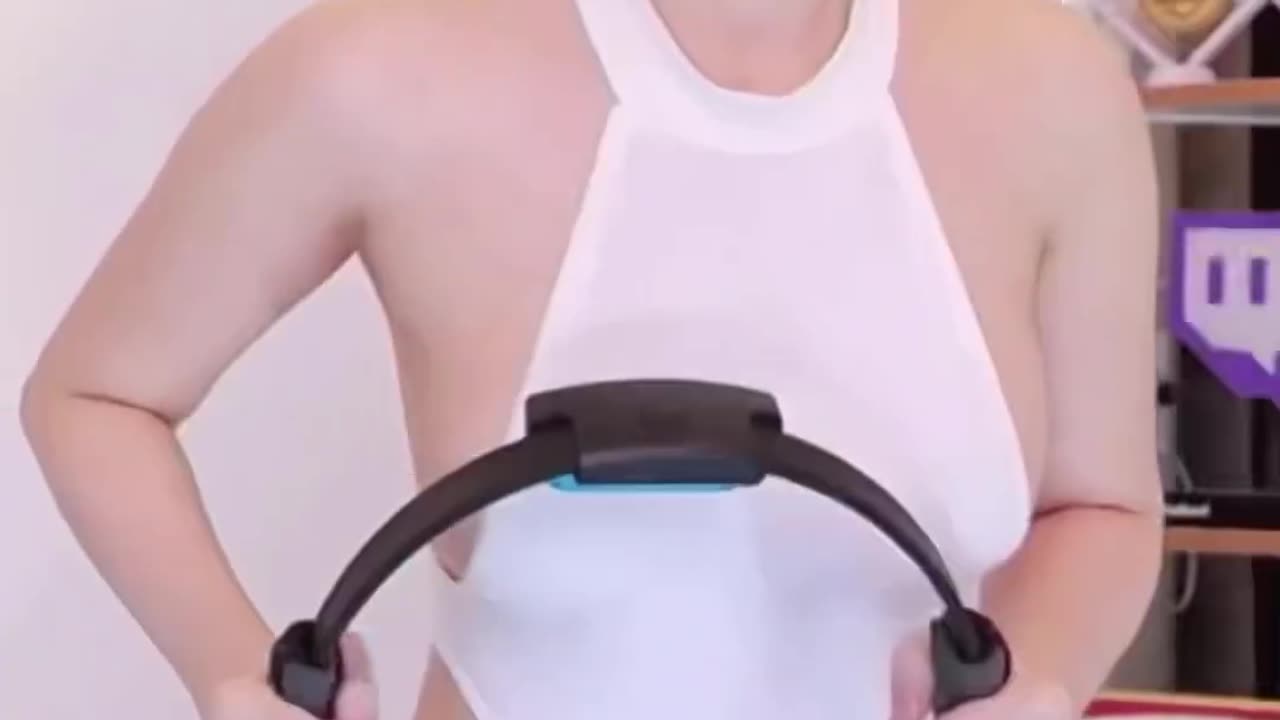 Ring Fit that's good for your eyes and body.