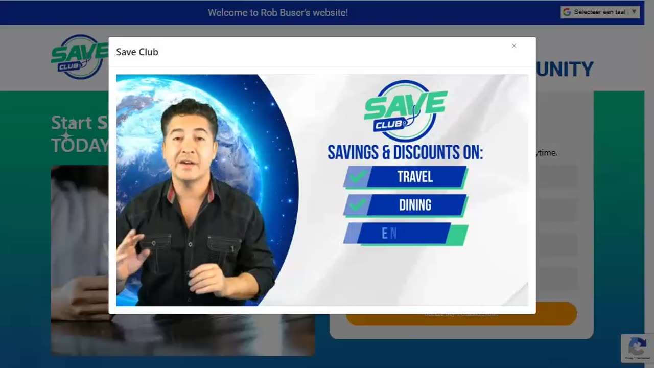 SAVE CLUB - GET OUR FREE APP SAVING & MAKING MONEY WORLDWIDE - TOP TEAM ROB BUSER