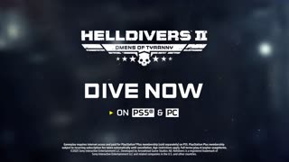 Helldivers 2 - Galactic Emergency Trailer PS5 & PC Games