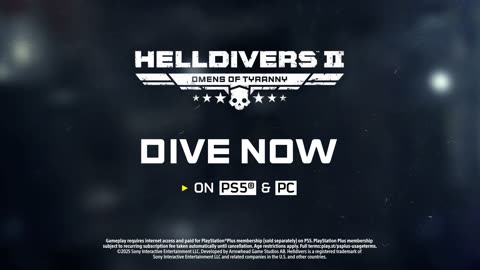 Helldivers 2 - Galactic Emergency Trailer PS5 & PC Games