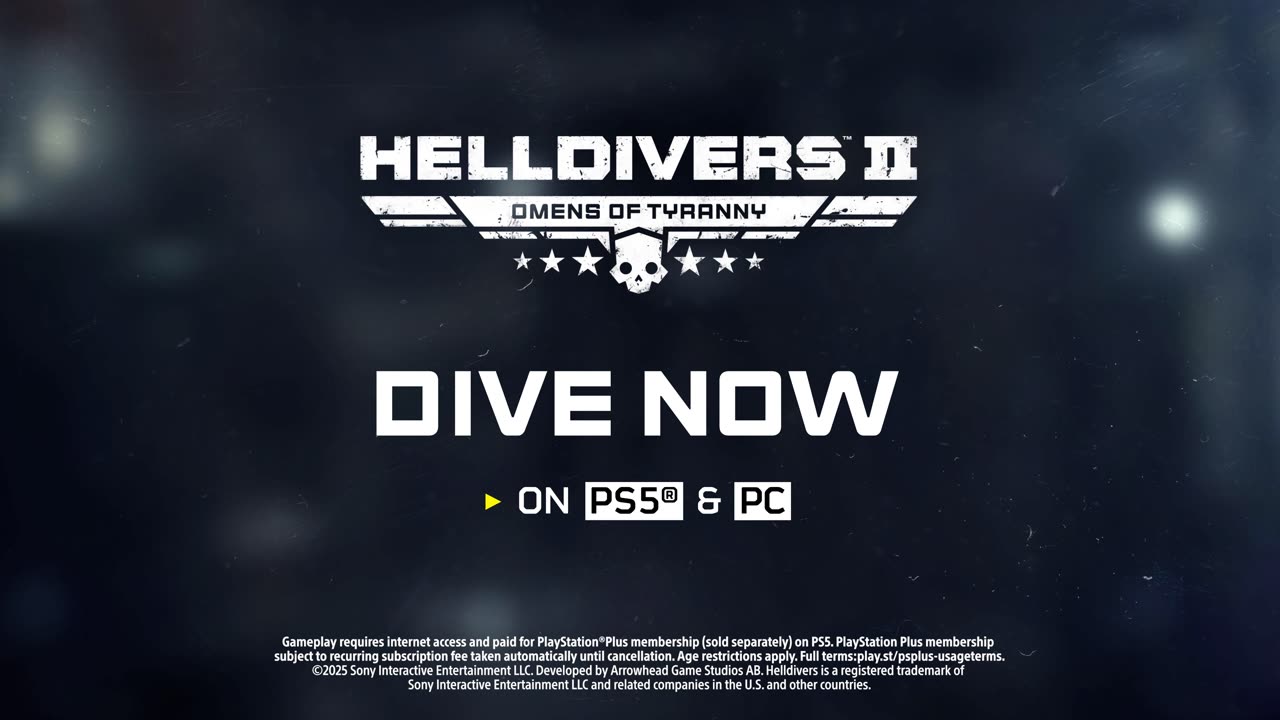 Helldivers 2 - Galactic Emergency Trailer PS5 & PC Games
