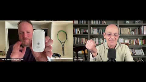 The New HeaWea wearable ✳️RIFE FREQUENCY device from JOHN WHITE of Spooky2 on TOM NUMBERS SHOW