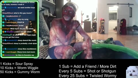 WORM SLEEP STREAM ｜ PLEASE DON'T BAN ME KICK I'M JUST A WORM (P1)