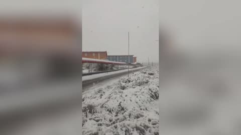 Nieve en Los Pelambres
