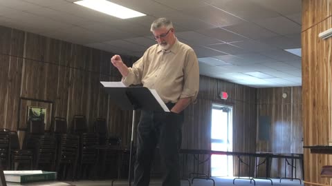 Sunday May 24, 2020. (Pastor Steve Millermon)