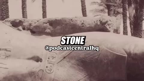 The largest stone ever moved compared to the Egyptian largest stone
