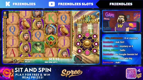 Wes is Live On Spree Bonus Hunt Opening!!