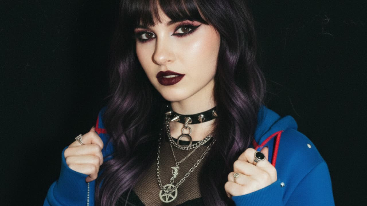 Demonlumi Goth in Blue