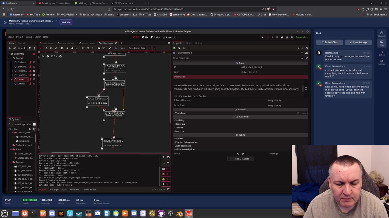 Making my "Dream Game" using the Redot engine #109