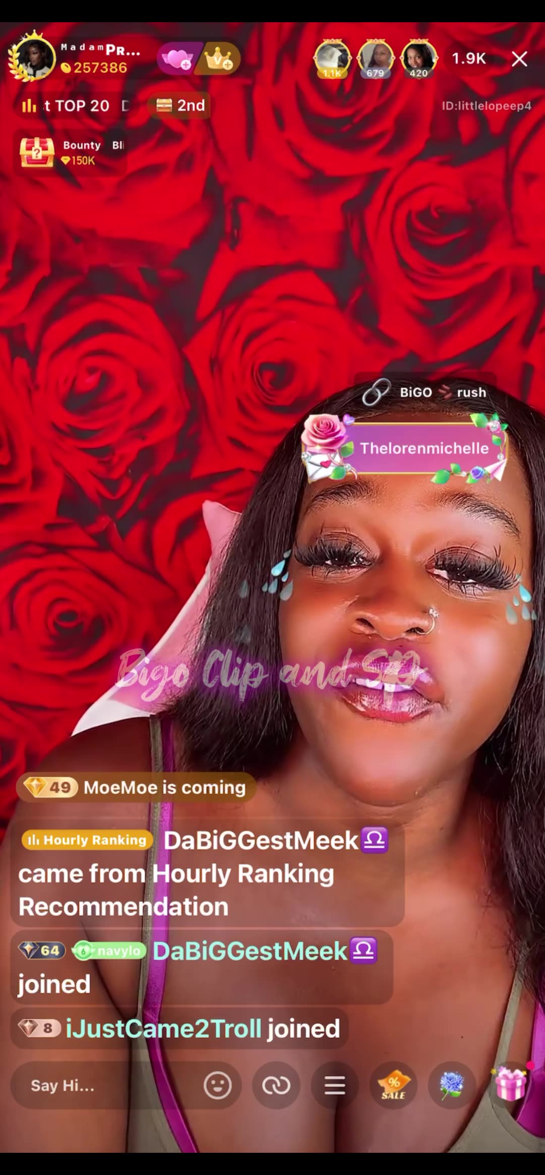 MadamLo lines TrinaB n speaks on Vons molestation situation 4/30/25 #bigoclipandsip