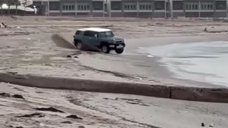 😂🚗 When You Try to Drive on the Beach... | FunFM