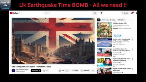 Uk Earthquake Time BOMB - All we need !!