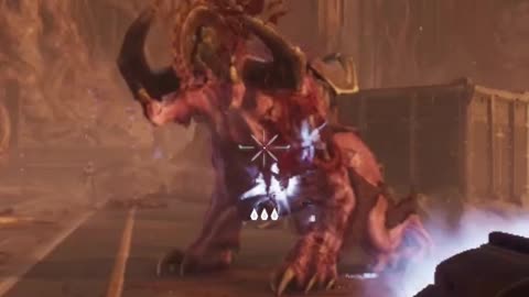 shove a down his throat#doomthedarkages #fps #gaming
