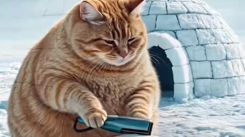 Laugh Out Loud: Cat Attempts to Sew a Penguin and Fails Miserably!