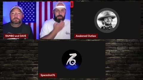 Dave & Joe Rambo, Stormy Patriot Joe, Awakened Outlaw, SpaceShot, 8traQ, Patrick: Situation Update! - 6/19/25