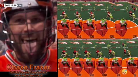 Prototype 55: Buffalo Bandits close Game 3 on 8-0 run: Chase Fraser 8-6