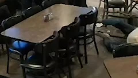 🟢 WATCH: Truck PLOWS Through Pizza Joint In Iowa