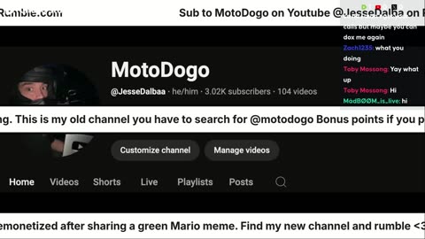 Subscribe to MotoDogo on Youtube and Follow @JesseDalba on X and Rumble to find out what's really...