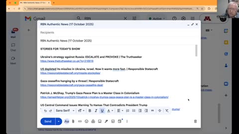 RBN Authentic News (17 October 2025)