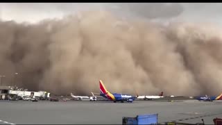 Sandstorm in Phoenix, Arizona