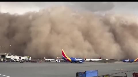 Sandstorm in Phoenix, Arizona