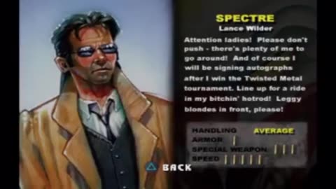Twisted Metal 3 - Lance Wilder