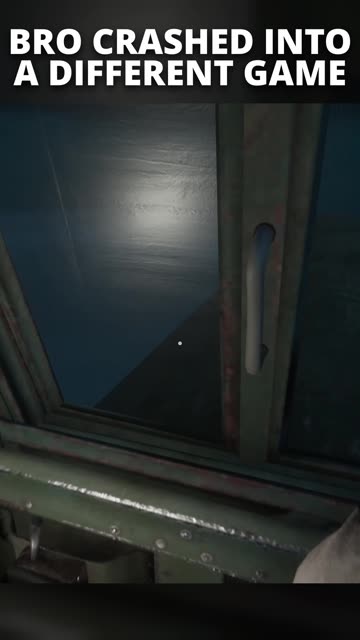 Bro Crashed Into A Different Game