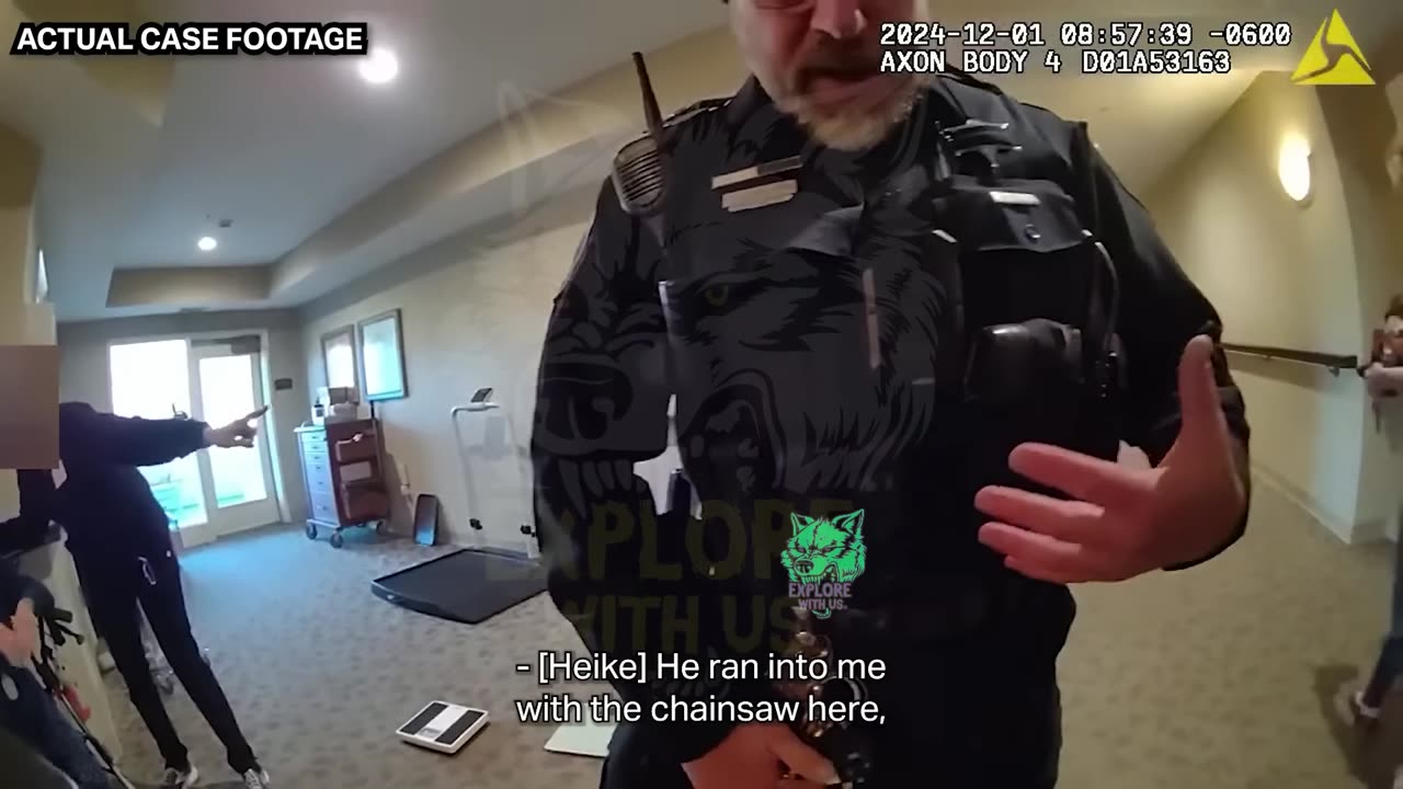 Cops Trapped in Real-Life Chainsaw Massacre