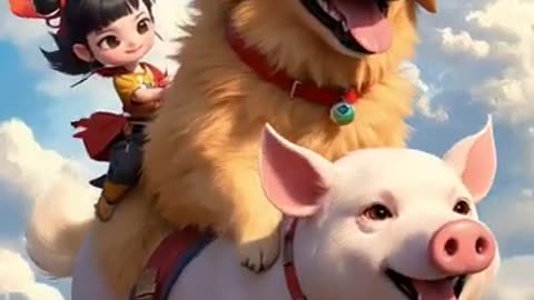 AI Puppy Becomes a Hero Chef for Little Girl