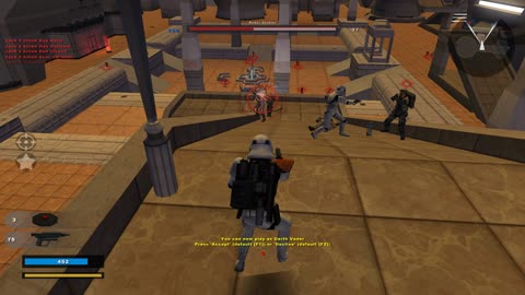 SWBF2 2005 Instant Action Conquest Bespin Empire Gameplay