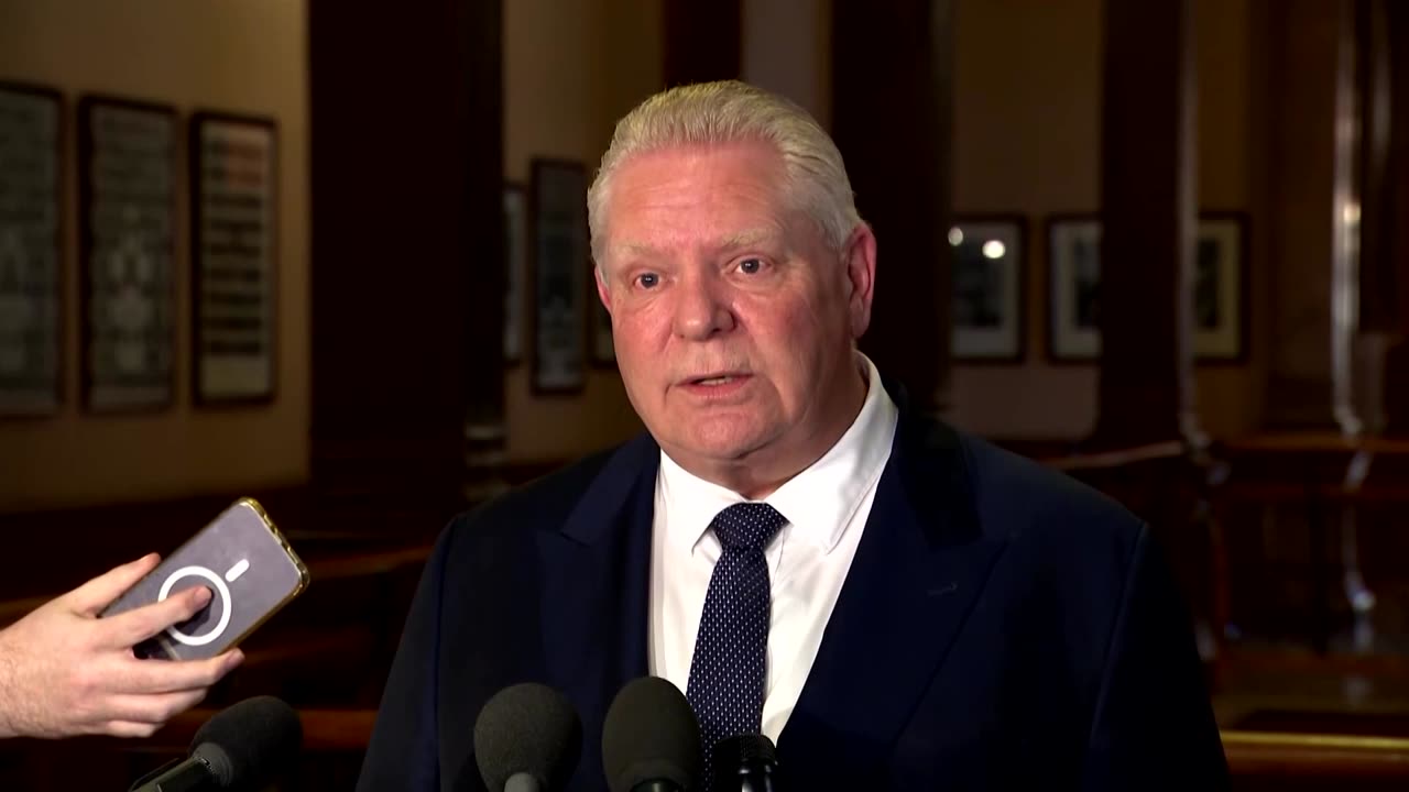 Ontario's Ford vows 'as much pain as possible' for US over tariffs