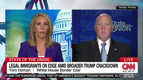 Border Czar Legal Citizens Have Nothing To Be Afraid About