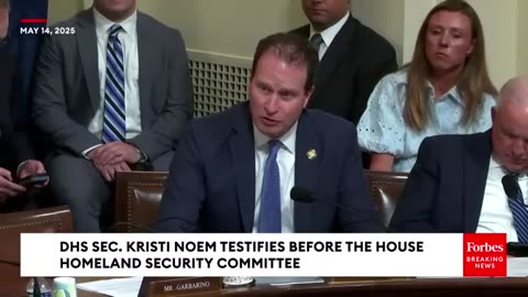 August Pfluger Presses DHS Sec. Kristi Noem About Ensuring No ‘Known Gotaways’ Evade Border Control