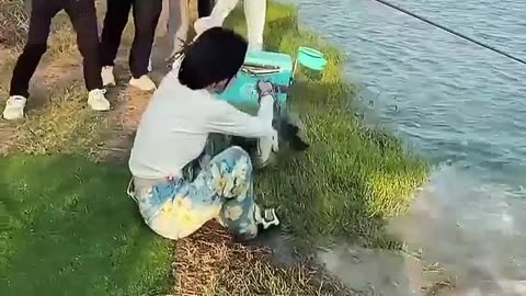 Wow😲 Fishing skills👍