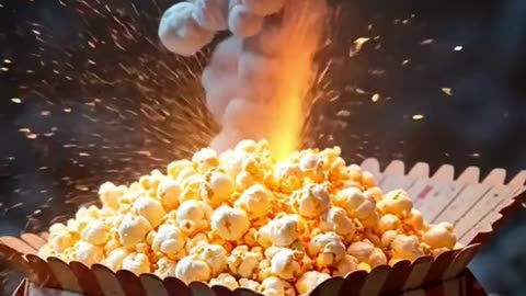 Yummy Hot Popcorn