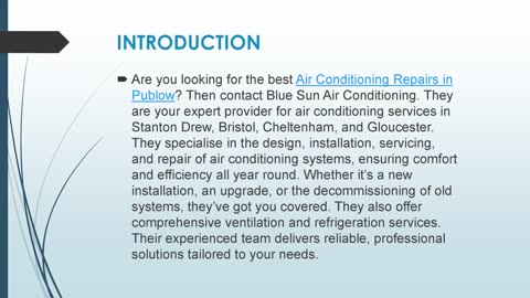 Best Air Conditioning Repairs in Publow