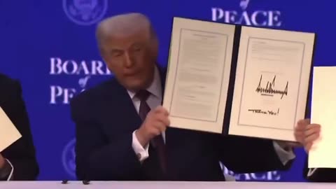 The "Board of Peace" is formally ratified and established as an international organization.