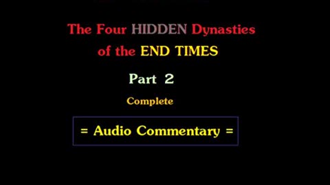 Just Thoughts - The 4 Hidden Dynasties of the End Times Part 2 (2011) Retro
