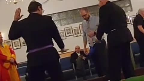 P:2 Freemason Ritual Exposed | White people wakeup! You joined a Satanic Jew cult