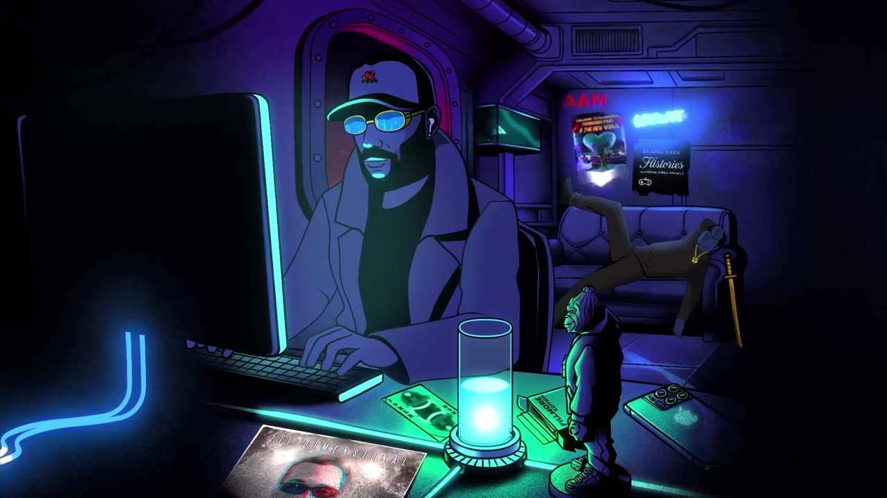 “Code & Create Radio — Lo-Fi Vibes, Sci-Fi Hip-Hop & Random Realms”