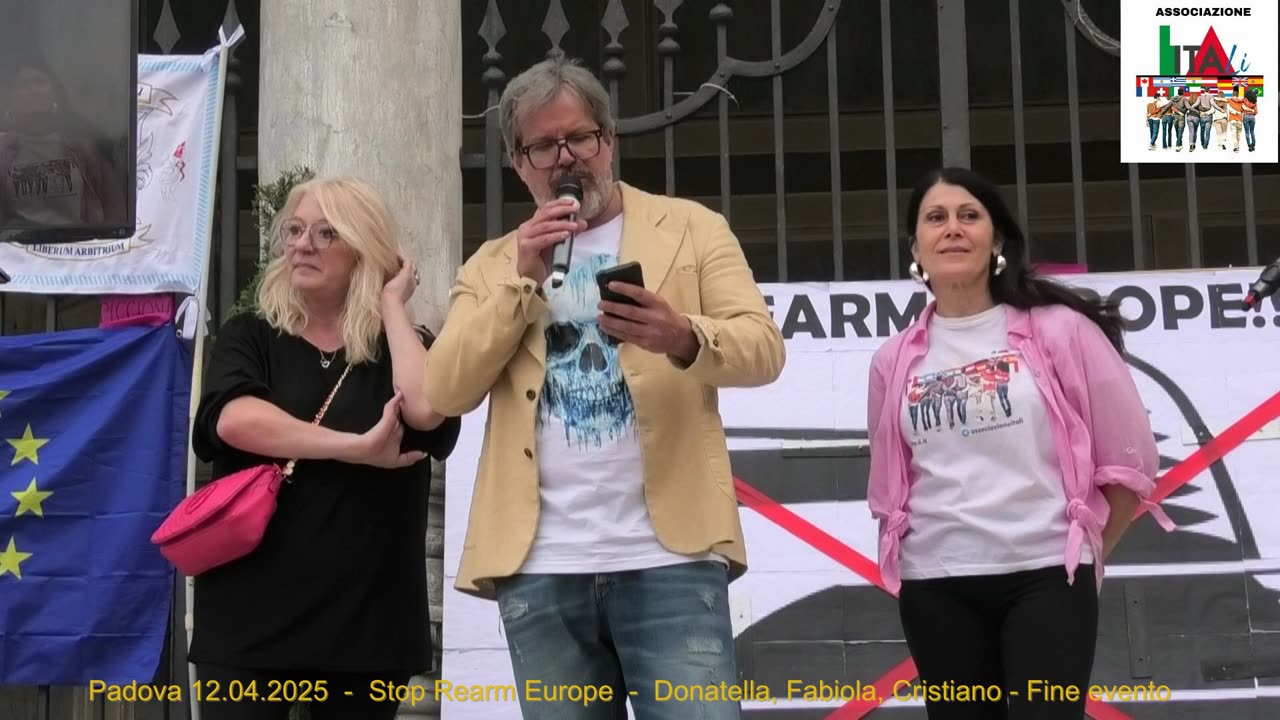 Padova 12.04.2025 - Stop Rearm Europe - Associazione Ita.Li