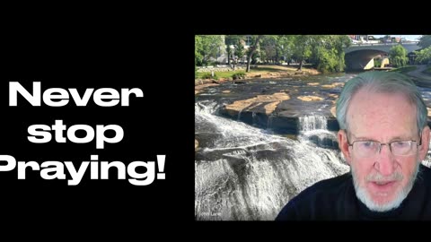 Don't Stop Praying: Free Indeed!