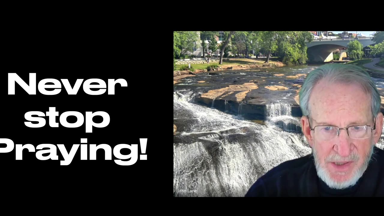 Don't Stop Praying: Free Indeed!