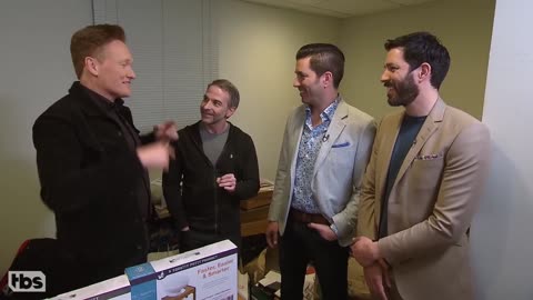 Conan And Jordan Schlansky Renovate With The Property Brothers